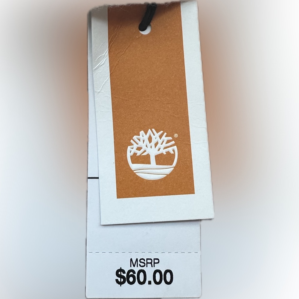 Timberland Tan and Cream Checkered Scarf - Picture 2 of 5